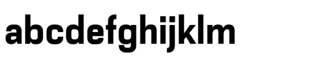 Haboro Squared Condensed Black