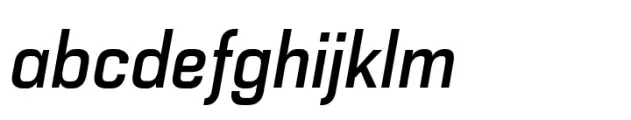 Haboro Squared Condensed Demi Italic
