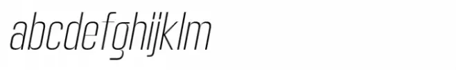 Hagia Pro Extra Light Italic