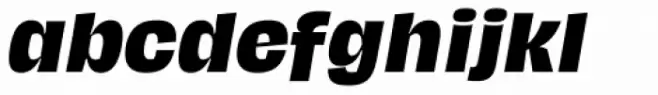 Hagrid Text Extrabold Italic