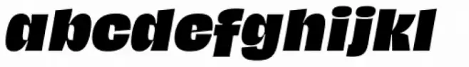 Hagrid Text Heavy Italic