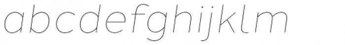 Halcom Thin Italic