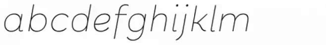 Halcyon Hairline Italic