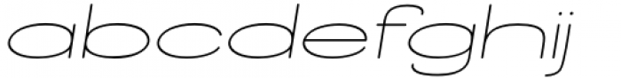 Halesbridge Thin Extra Wide Italic