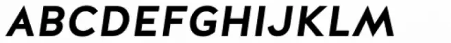 Halis Grotesque SC Medium Italic