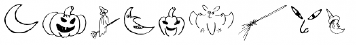 Halloween Fleurons