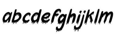 Halloween Park Italic