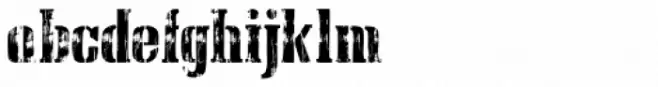 Hand Printing Press Scraped BOLD