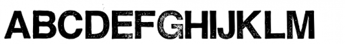 Hand Stamp Swiss Rough Sans