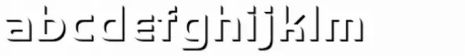 Handel Gothic Only Shadow D Bold