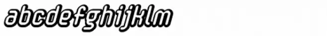 Handheld Raised Italic