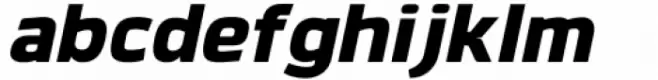 Hargloves Sans Extra Bold Oblique