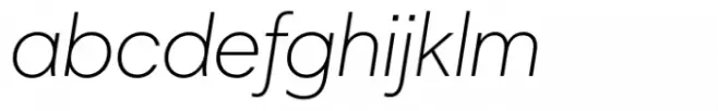 Harmonia Sans Light Italic