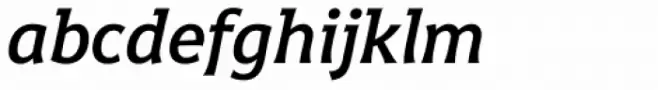 Harri Text Semi Bold Italic
