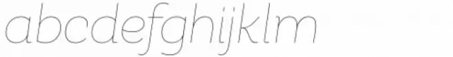 Hastrico DT Thin Italic