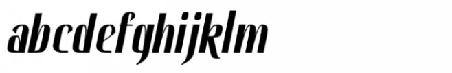 Hautte Bold Italic Condensed