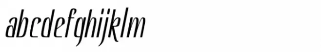 Hautte Extra Light Italic Condensed