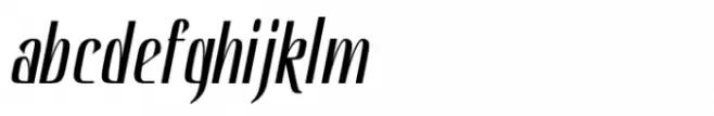 Hautte Italic Condensed