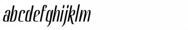 Hautte Light Italic Condensed