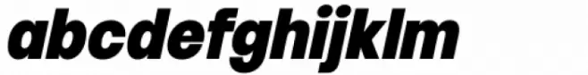 HD Colton Condensed Extrabold Italic