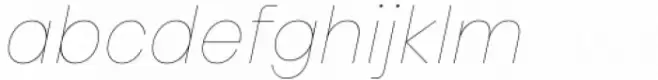 HD Colton Thin Italic