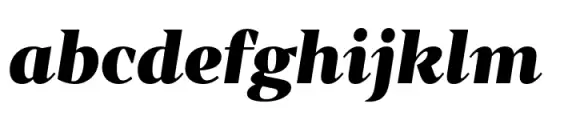 Hecate Black Italic