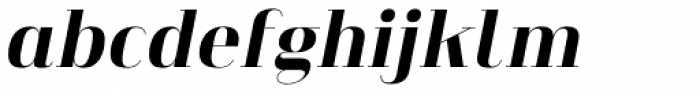 Heimat Didone 10 Extra Bold Italic