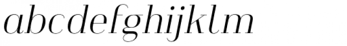 Heimat Didone 10 Light Italic