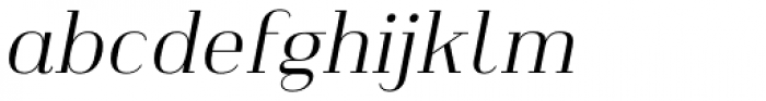 Heimat Didone 16 Light Italic