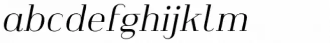 Heimat Didone 16 Light Italic