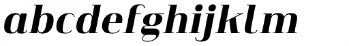 Heimat Didone 18 Extra Bold Italic