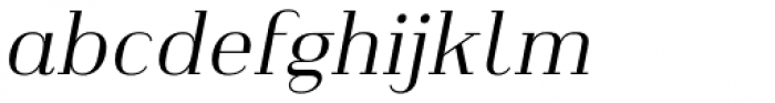 Heimat Didone 20 Light Italic