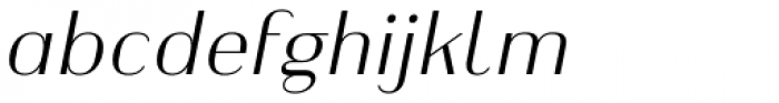 Heimat Display 20 Extra Light Italic