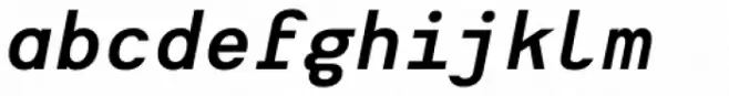 Heimat Mono Bold Italic