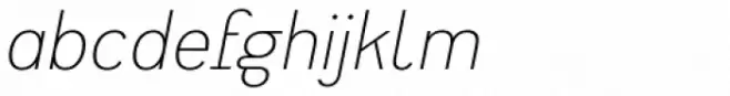 Heimat Sans ExtraLight Italic