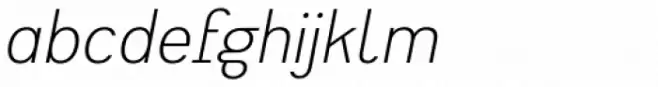 Heimat Sans Light Italic