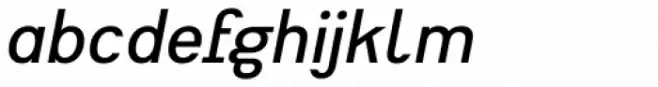 Heimat Sans SemiBold Italic