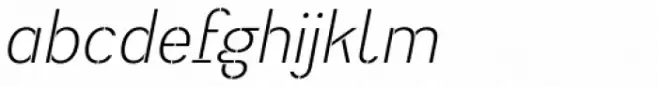 Heimat Stencil Light Italic
