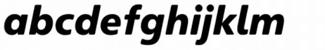 Heinemann Black Italic