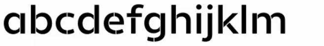 Helios Stencil Semi Bold