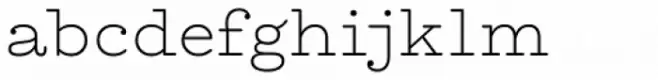 Hellenic Typewriter Thin
