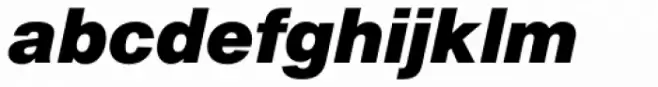 Helvetica Now Text Black Italic