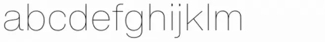 Helvetica Now Text Thin
