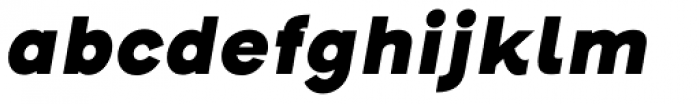 Henderson Sans Basic Black Italic