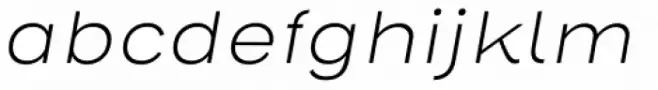 Henderson Sans Basic Extra Light Italic