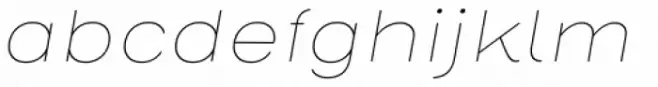 Henderson Sans Basic Thin Italic