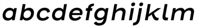 Henderson Sans Semi Bold Italic