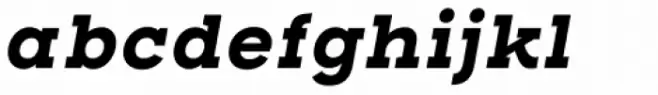 Henderson Slab Basic Bold Italic