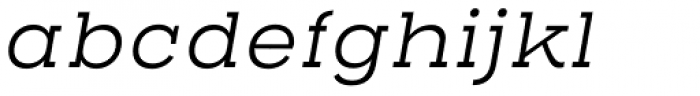 Henderson Slab Basic Light Italic