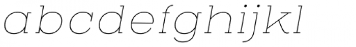 Henderson Slab Basic Thin Italic